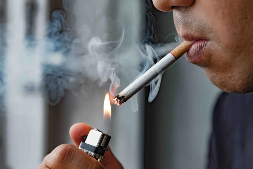 smoking affect,Impact on health from smoking