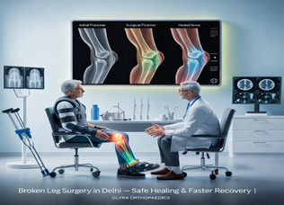 Broken Leg Surgery image